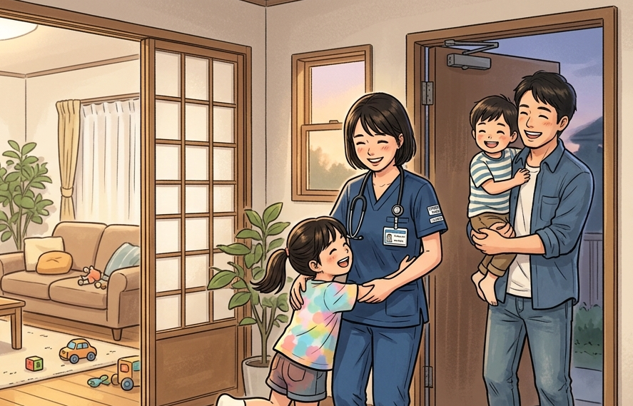 家に帰ったら、大切な人のことだけを考えられるように。