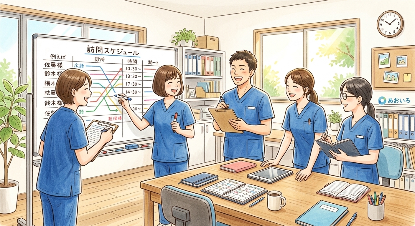訪問看護における「スケジュール調整」と「看護実践力」のお話