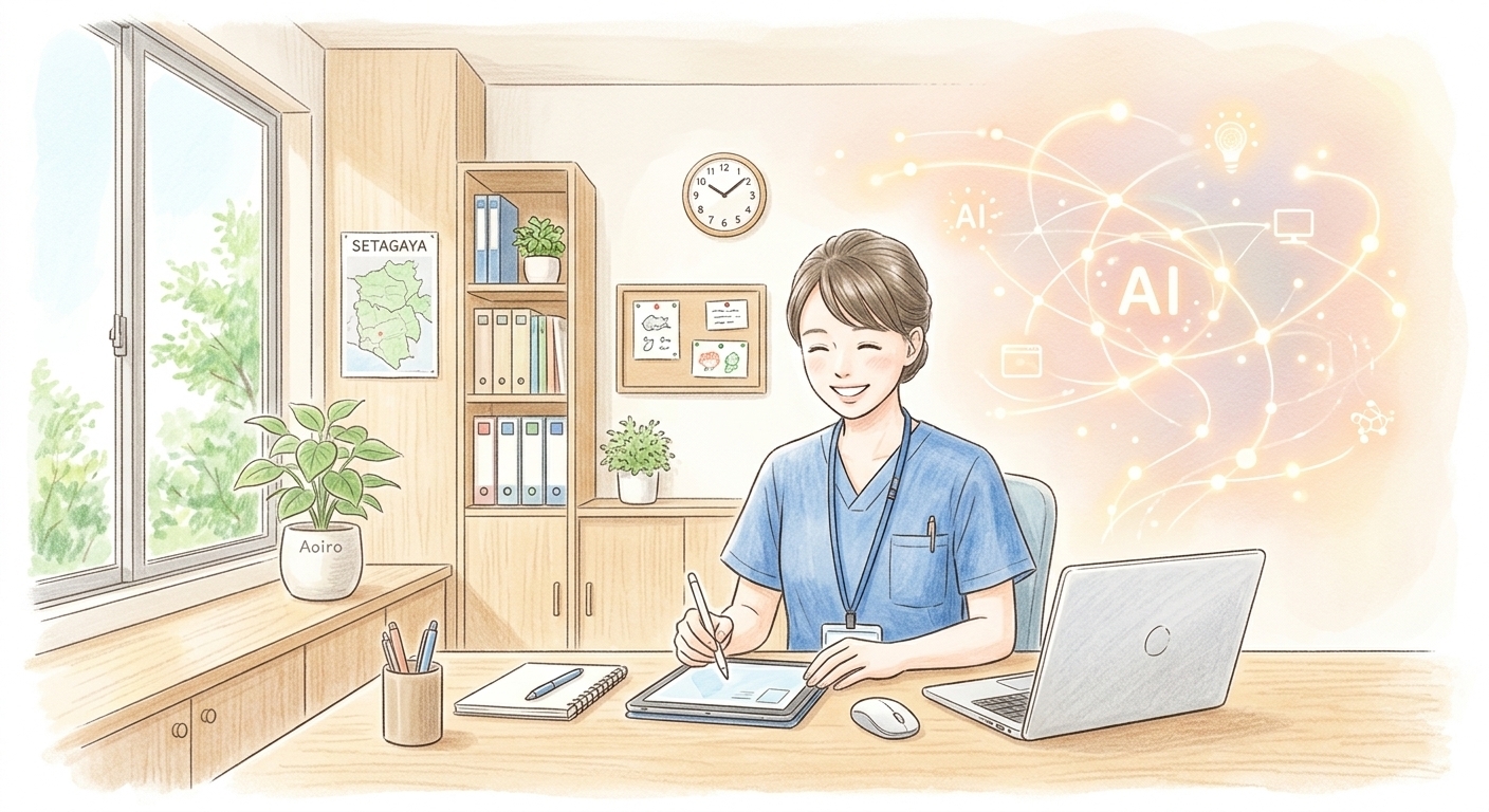 訪問看護×AIのいま「任せる仕事」と「人にしかできない看護」